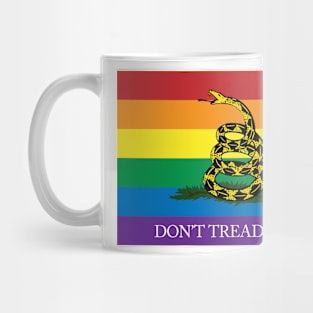 Rainbow Gadsden Flag Mug